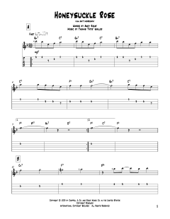 Honeysuckle Rose von Django Reinhardt (Download) 