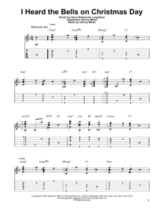 I Heard The Bells On Christmas Day von Johnny Marks (Download) 
