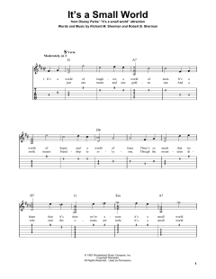 It's A Small World von Robert Bernard Sherman (Download) 