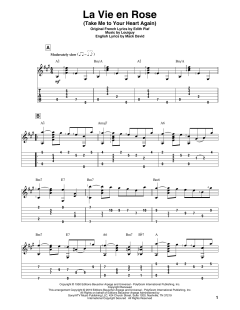 La Vie En Rose von Édith Piaf (Download) 
