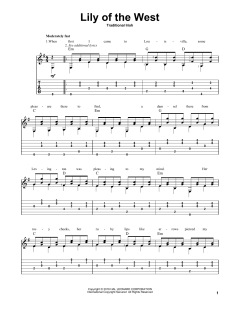 Lily Of The West von Traditional Irish (Download) 