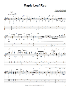 Maple Leaf Rag von Scott Joplin (Download) 