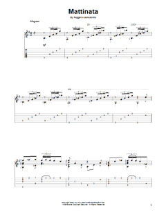 Mattinata von Ruggero Leoncavallo (Download) 