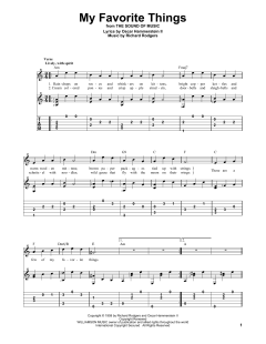 My Favorite Things von Richard Rodgers (Download) 