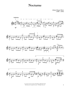 Nocturne von Johann Kaspar Mertz (Download) 