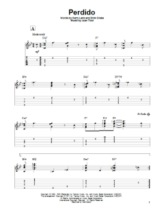 Perdido von Duke Ellington (Download) 
