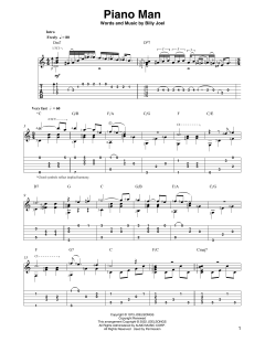 Piano Man von Billy Joel (Download) 