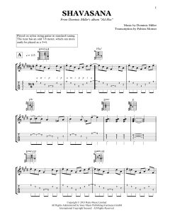 Shavasana von Dominic Miller (Download) 