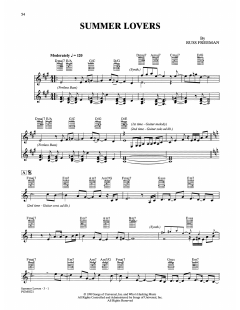 Summer Lovers von Russ Freeman (Download) 