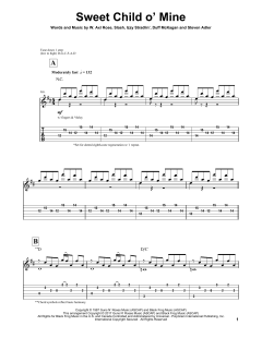 Sweet Child O' Mine von Guns N' Roses (Download) 