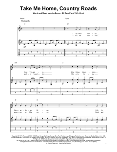 Take Me Home, Country Roads von John Denver (Download) 