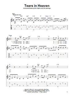 Tears In Heaven von Eric Clapton (Download) 