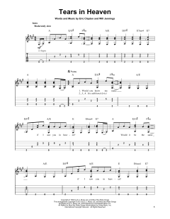 Tears In Heaven von Eric Clapton (Download) 