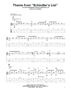 Theme From "Schindler's List" von John Williams (Download) 