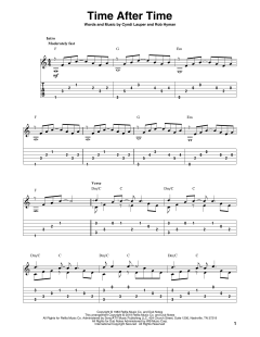 Time After Time von Cyndi Lauper (Download) 