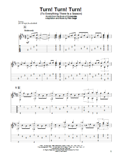 Turn! Turn! Turn! von John Hill (Download) 