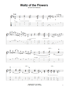 Waltz Of The Flowers von Peter Iljitsch Tschaikowsky (Download) 