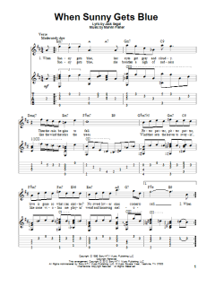 When Sunny Gets Blue von Jack Segal (Download) 