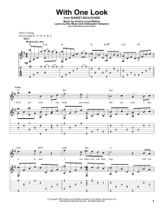 With One Look von Andrew Lloyd Webber (Download) 