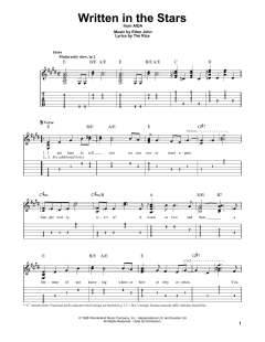 Written In The Stars von Tim Rice (Download) 