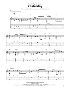 Yesterday von The Beatles (Download) 