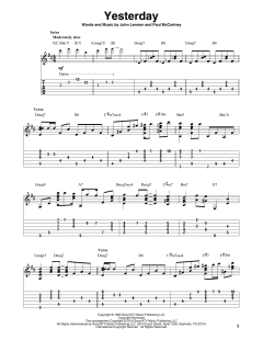 Yesterday von The Beatles (Download) 