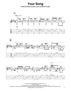 Your Song von Elton John (Download) 