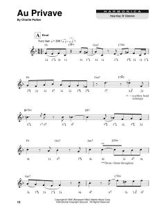 Au Privave von Charlie Parker (Download) 