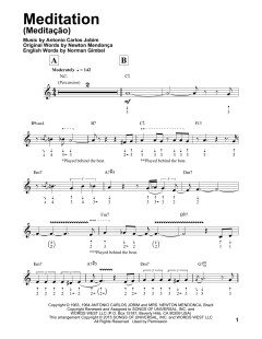 Meditation von Norman Gimbel (Download) 