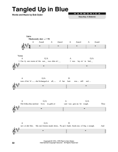 Tangled Up In Blue von Bob Dylan (Download) 