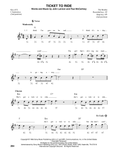 Ticket To Ride von The Beatles (Download) 