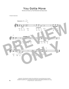 You Gotta Move von Fred McDowell (Download) 