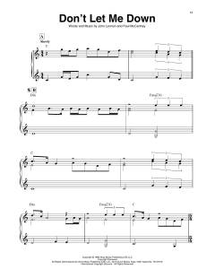 Don't Let Me Down von The Beatles (Download) 