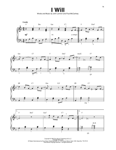I Will von The Beatles (Download) 
