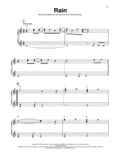 Rain von The Beatles (Download) 