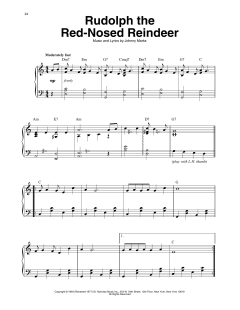 Rudolph The Red-Nosed Reindeer von Johnny Marks (Download) 