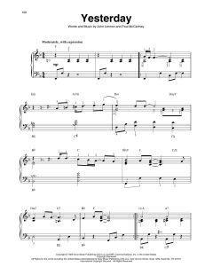 Yesterday von The Beatles (Download) 