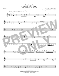 (They Long To Be) Close To You von The Carpenters (Download) 