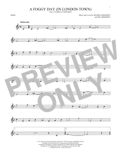 A Foggy Day von Ira Gershwin (Download) 