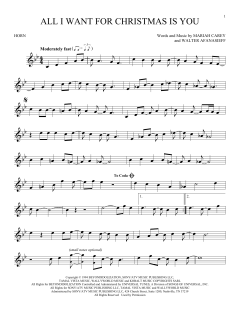 All I Want For Christmas Is You von Mariah Carey (Download) 