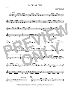 Back At One von Brian McKnight (Download) 