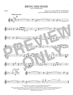 Bring Him Home von Alain Boublil (Download) 