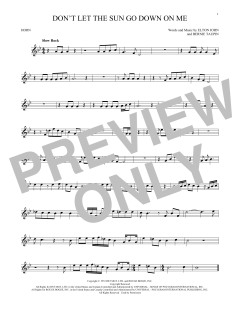 Don't Let The Sun Go Down On Me von Elton John (Download) 