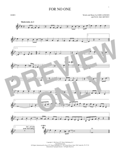 For No One von The Beatles (Download) 