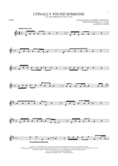 I Finally Found Someone von R.J. Lange (Download) 