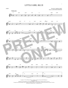 Little Girl Blue von Richard Rodgers (Download) 