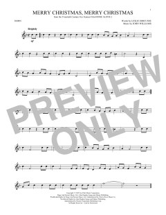 Merry Christmas, Merry Christmas von John Williams (Download) 