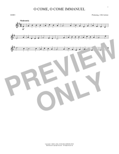 O Come, O Come Immanuel von Henry S. Coffin (Download) 