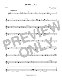 Puppy Love von Paul Anka (Download) 