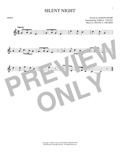 Silent Night von Joseph Franz Mohr (Download) 
